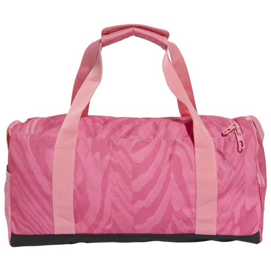Adidas Τσάντα γυμναστηρίου Linear Graphic Duffel Bag Small